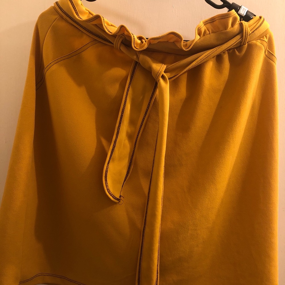 Paper bag skirt